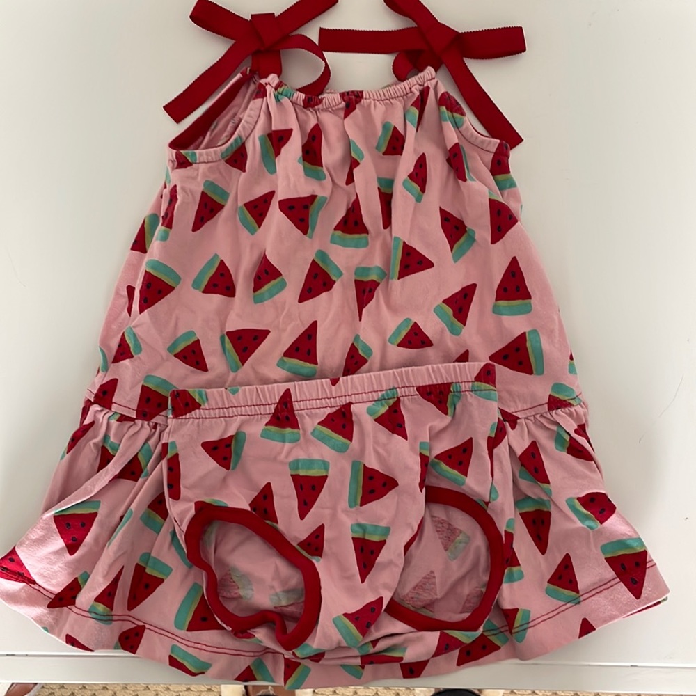 Hanna Andersson Dress with bloomers size 3T